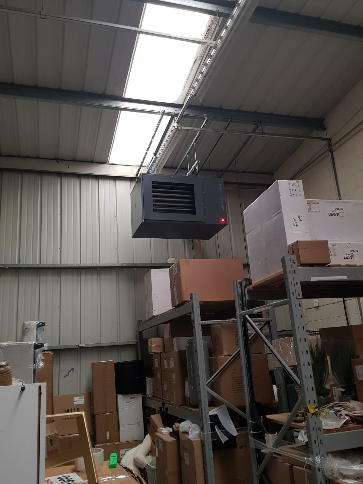 POWRMATIC 60Kw suspended space heater